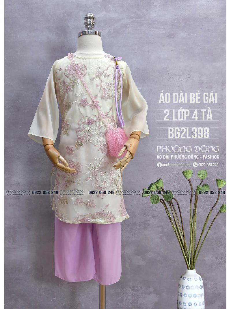 Áo Dài Cách Tân Bé Gái BG2L398